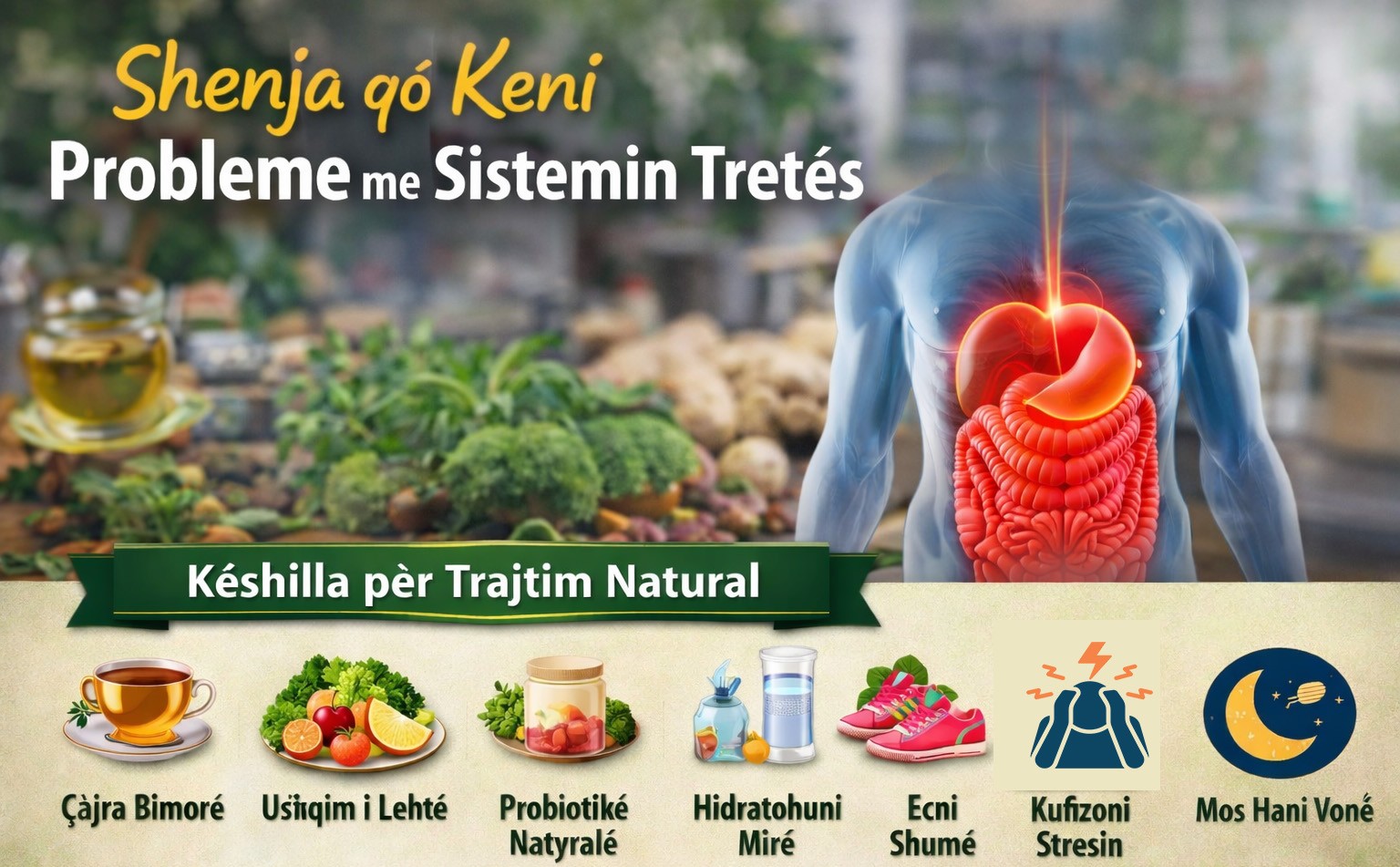 Shenja që Keni Probleme me Sistemin Tretës